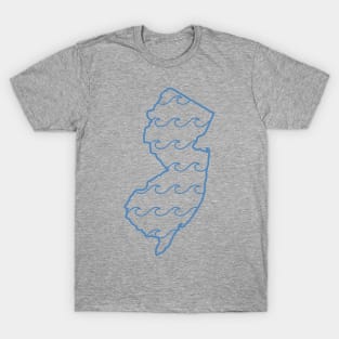 Jersey Waves Royal Blue T-Shirt